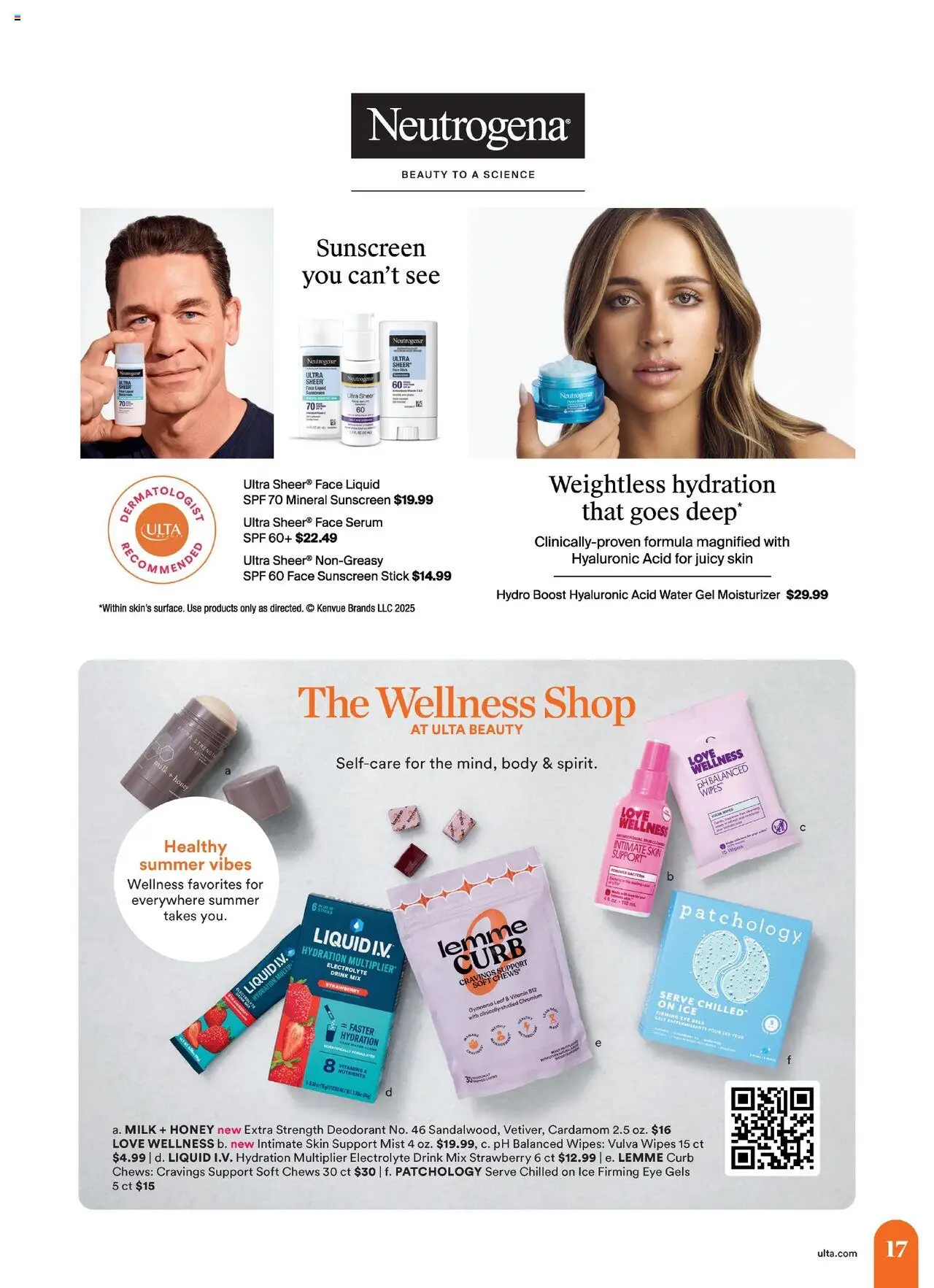 Ulta Beauty Weekly Ad - valid from 29.06.2025 | Page: 17 | Products: Vitamin, Shelf, Face Serum, Milk