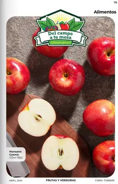 Vista previa de Manzana Cosmic, Cosmic apple, ITEM 7950, nuevo folleto de la tienda, válido en México a partir del 01.04.2026 | Página: 79