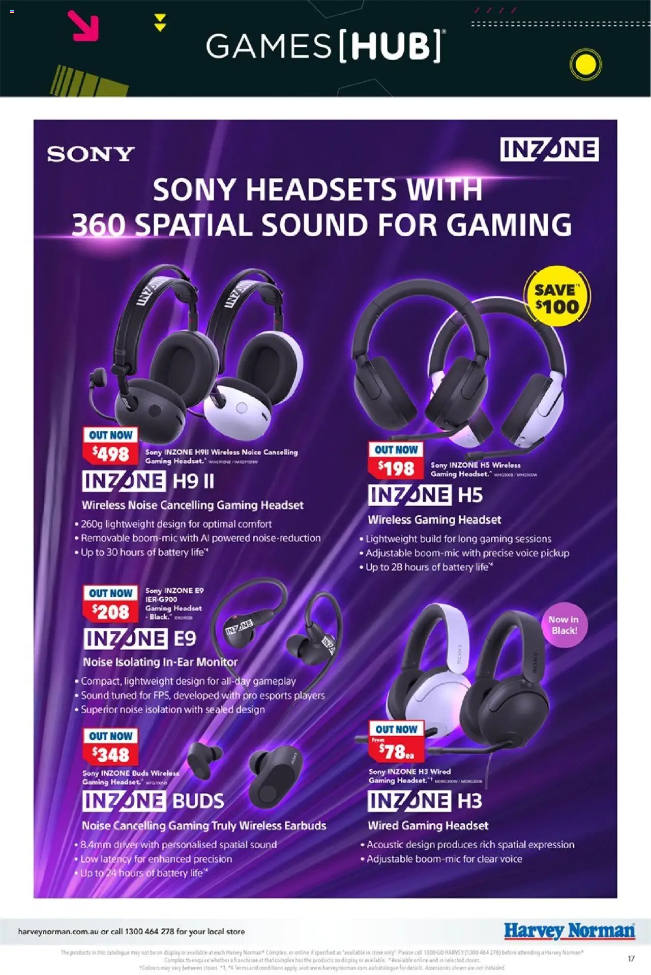 Harvey Norman catalogue - valid from 10.10.2025 | Page: 17 | Products: Battery, Accessories, Monitor, Headset