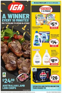 Preview of IGA catalogue VIC - valid from 15.04.2026