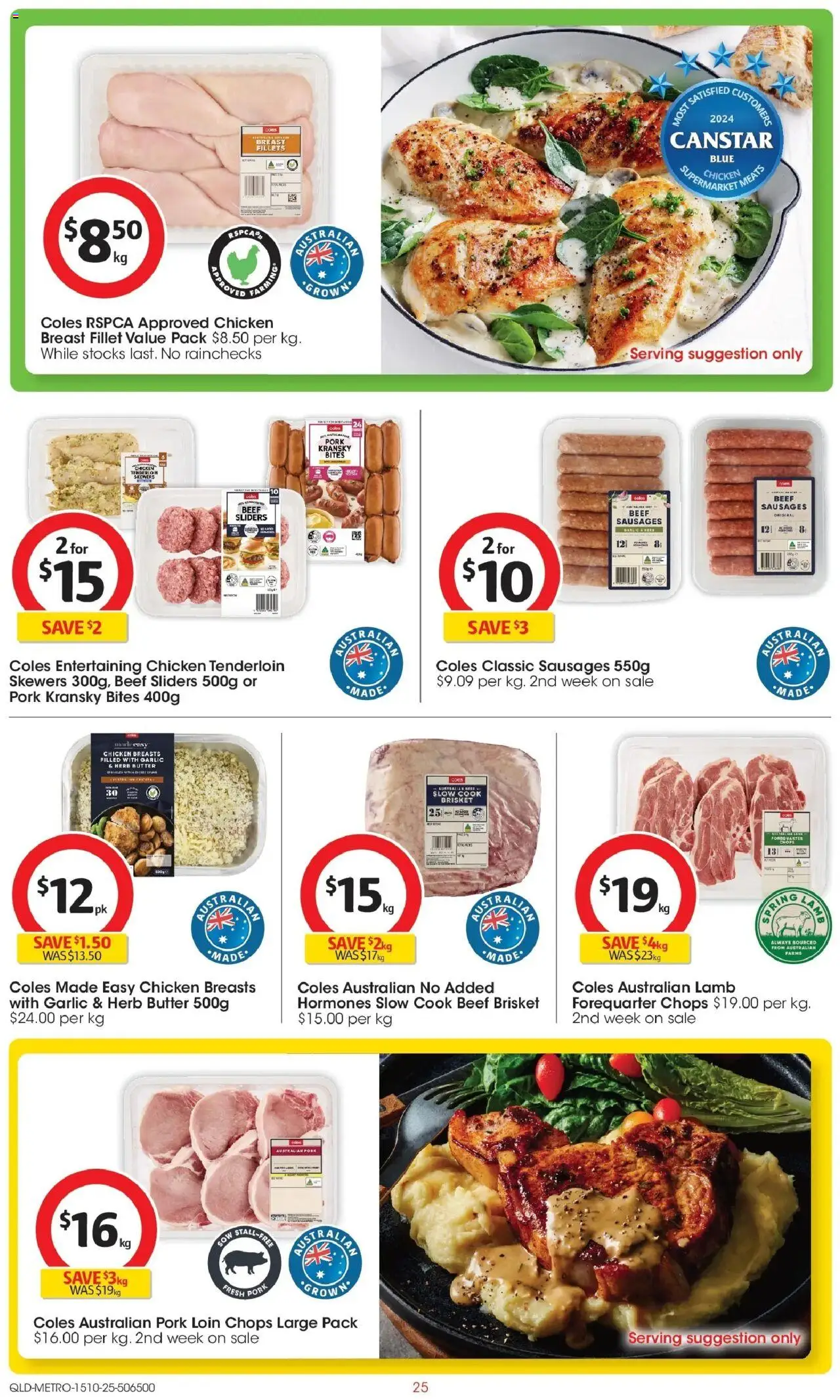 Coles catalogue - valid from 15.10.2025 | Page: 25 | Products: Herb, Lamb, Beef, Garlic