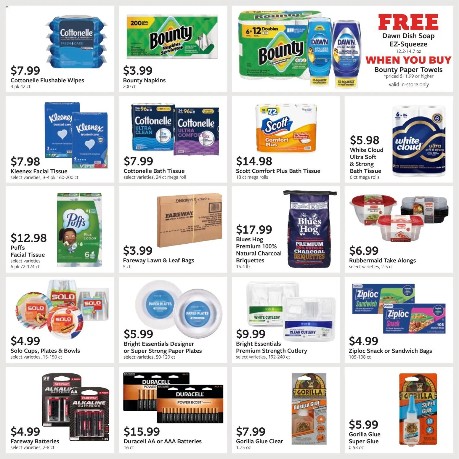 Fareway Monthly Ad - valid from 30.03.2026 | Page: 31 | Products: Bath, Soap
