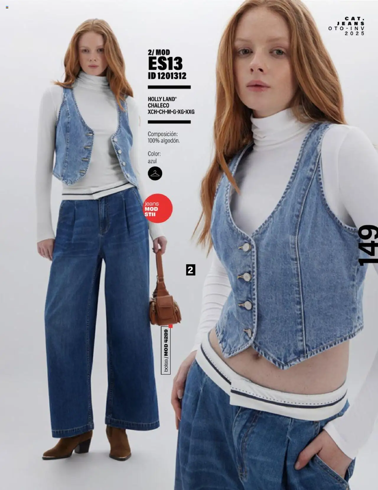Nuevas ofertas de Price Shoes válidas en toda la República Mexicana desde el 05.08.2025. ¡Encuentra las mejores ofertas en Price Shoes - Catálogo Jeans ! | Página: 149 | Productos: Chaleco, Bolsa