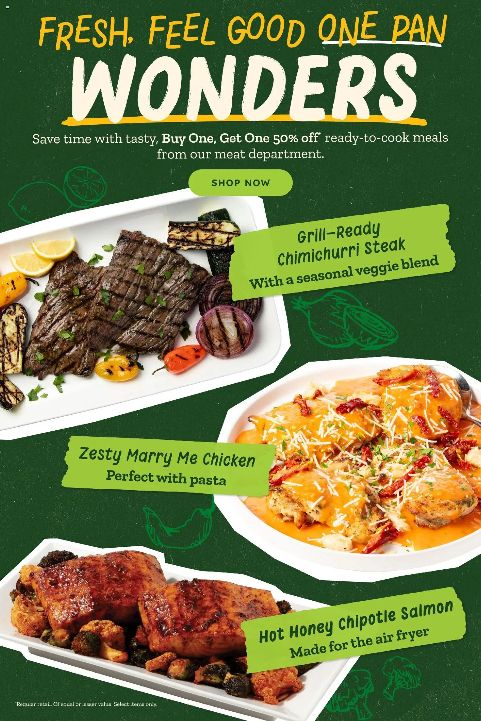 Sprouts Weekly Ad - valid from 22.04.2026 | Page: 3 | Products: Fryer, Pan, Pasta