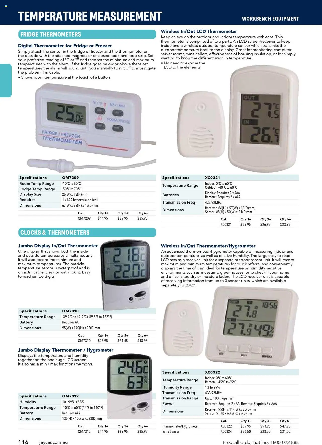 Jaycar catalogue - valid from 09.07.2025 | Page: 116 | Products: Batteries, Digital, Computer, Fridge