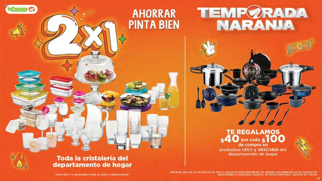 Nuevas ofertas de La Comer válidas en toda la República Mexicana desde el 06.08.2025. ¡Encuentra las mejores ofertas en La Comer - Folleto! | Página: 23 | Productos: Té