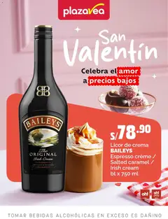 Vista previa de folleto Plaza Vea - Díptico SAN VALENTIN de la Plaza Vea válido desde 02.02.2026