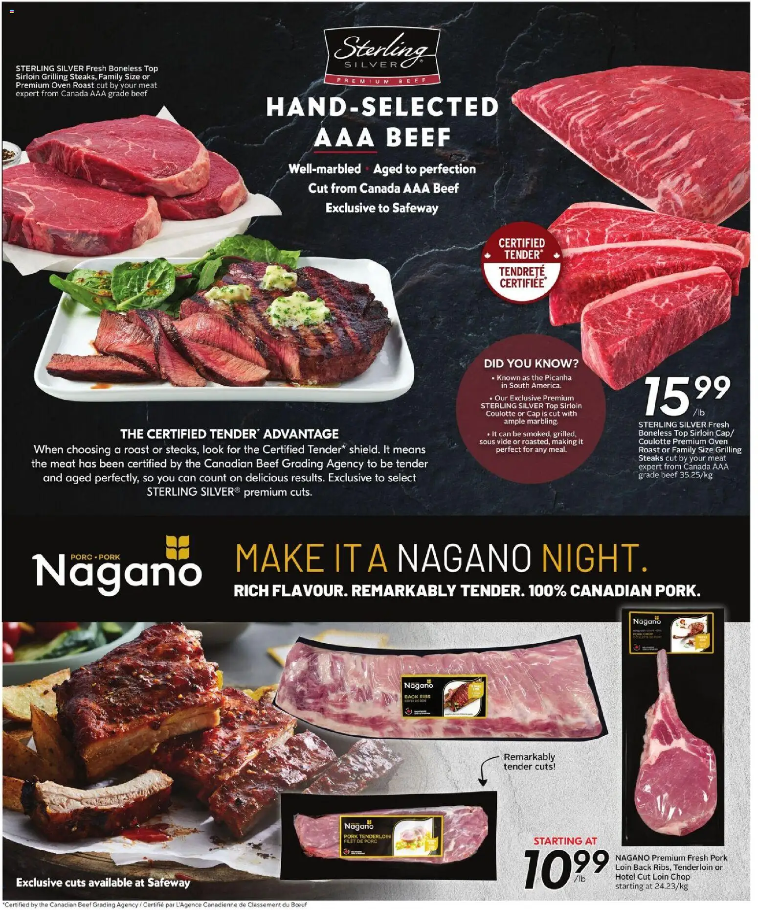 Safeway flyer valid from 29.01.2026 | Page: 16 | Products: Beef, Cap, Oven, Pork