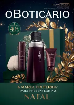 O Boticário - Ciclo 17/2025 - Pré-Visualização do folheto da loja O Boticário, válido de 01.12.2025