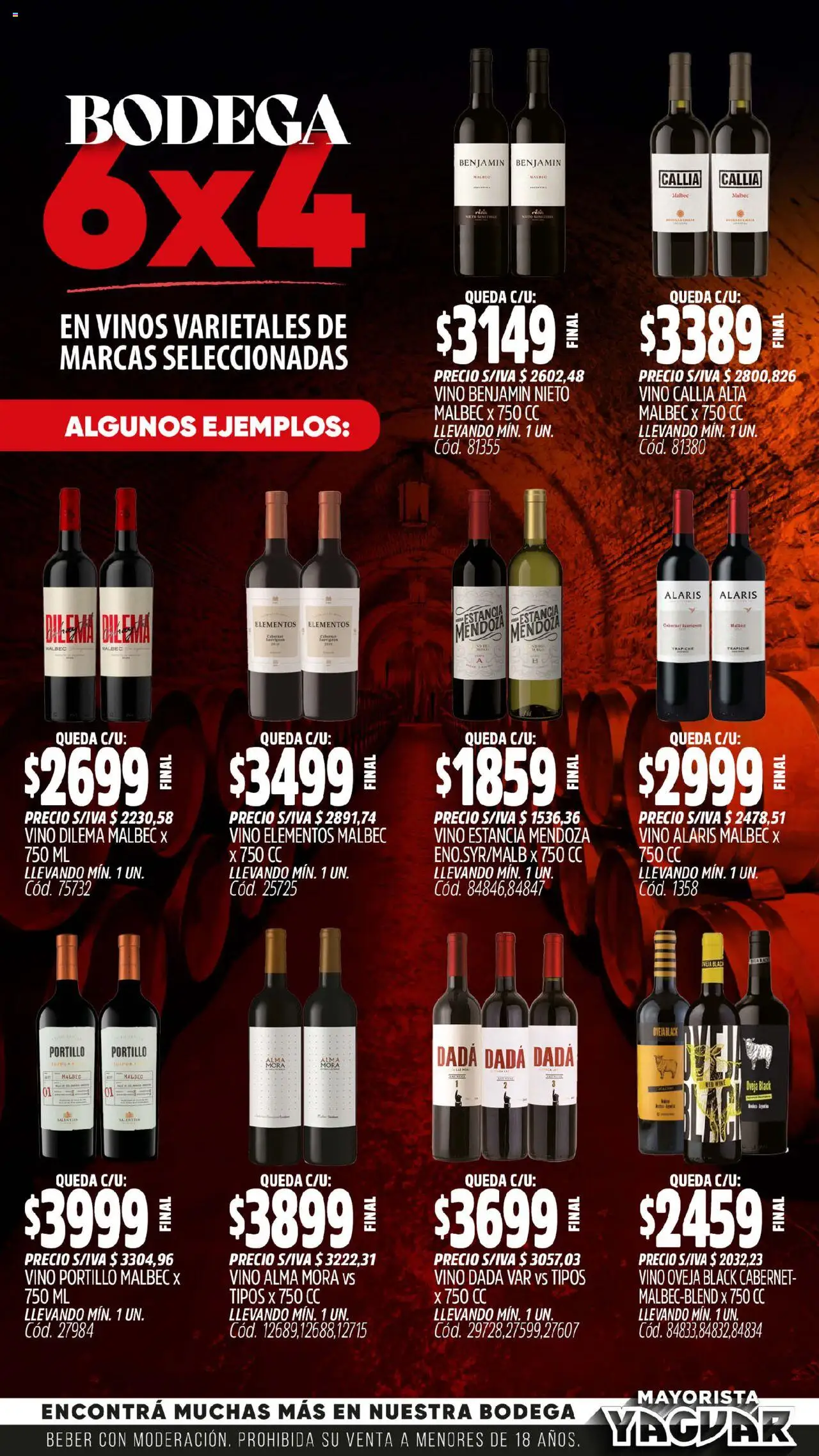 Yaguar catálogo │ válido desde el 16.06.2025 | Página: 11 | Productos: Vino