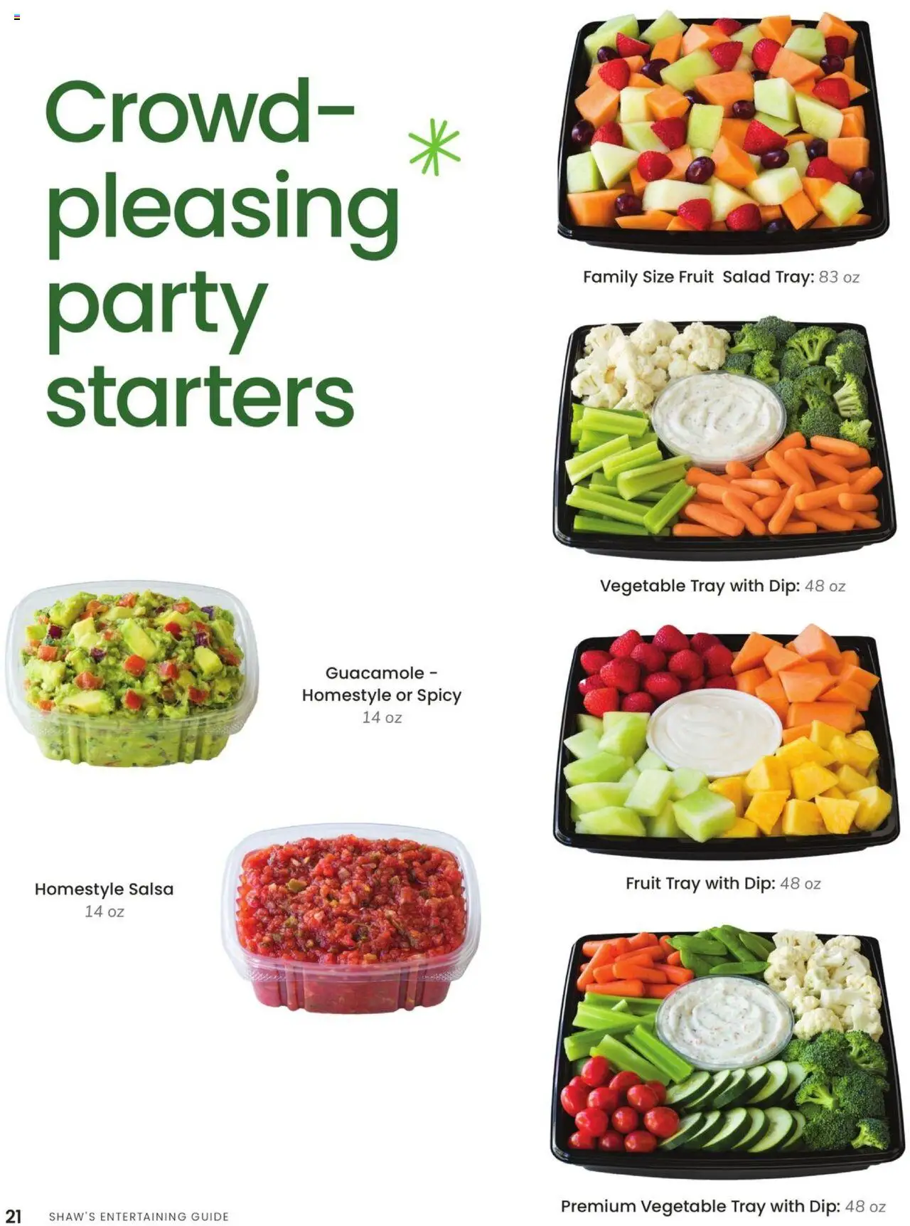 Shaw's Entertaining Guide - valid from 01.01.2025 | Page: 22 | Products: Salad