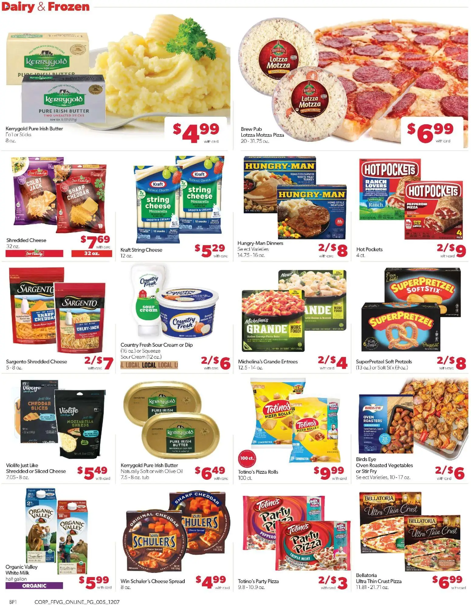 Family Fare Weekly Ad - MI - valid from 07.12.2025 | Page: 14 | Products: Milk, Butter, Oil, Cream