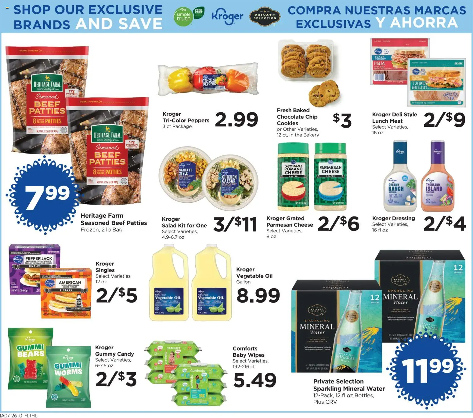 Food 4 Less Weekly Ad - valid from 08.04.2026 | Page: 7 | Products: Peppers, Chocolate, Salad, Bag