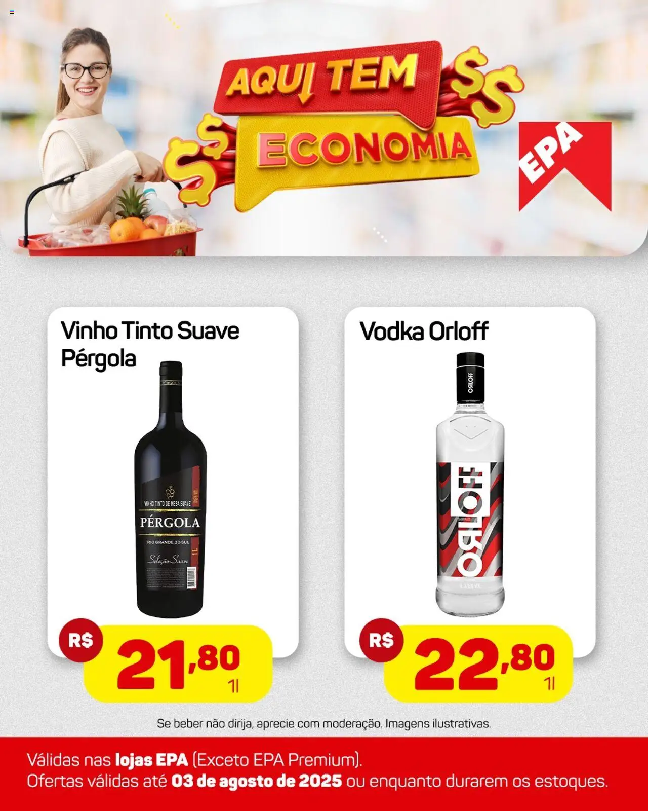 EPA Folheto - válido de 28.07.2025 | Página: 4 | Produtos: Mesa, Vinho, Vodka
