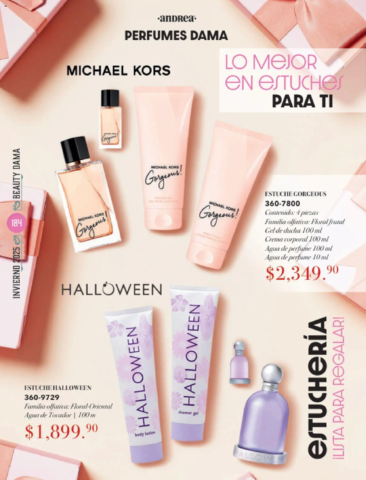 Nuevas ofertas de Andrea válidas en toda la República Mexicana desde el 26.11.2025. ¡Encuentra las mejores ofertas en Andrea catálogo Invierno! | Página: 184 | Productos: Crema, Body, Crema corporal, Gel de ducha