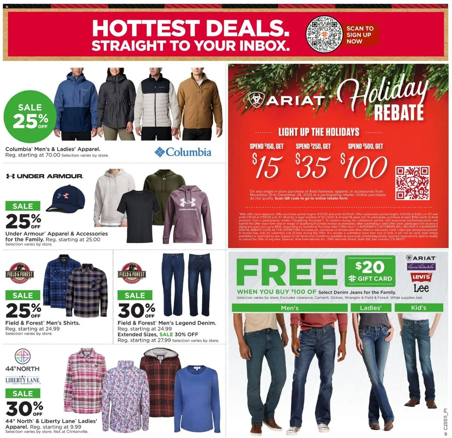 Mills Fleet Farm Weekly Ad - valid from 18.12.2025 | Page: 13 | Products: Jeans