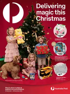 Preview of Australia Post - Delivering Magic This Christmas - valid from 12.11.2025