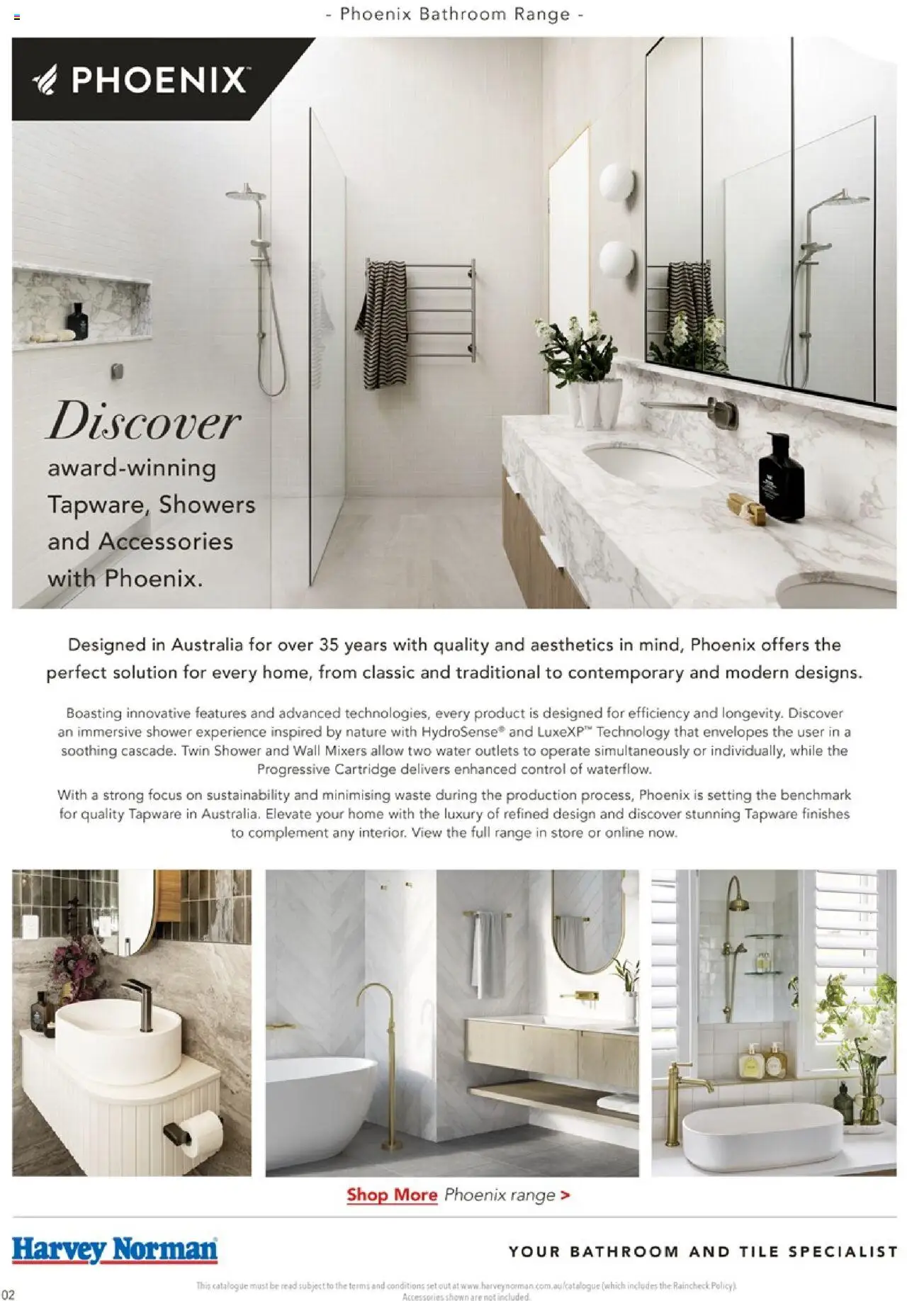 Harvey Norman catalogue - valid from 07.08.2025 | Page: 2 | Products: Shower, Water, Accessories, Bathroom