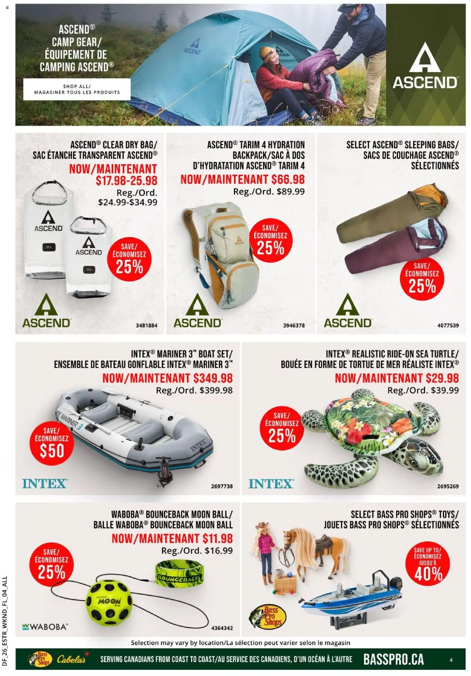 Cabelas flyer valid from 03.04.2026 | Page: 4 | Products: Bag