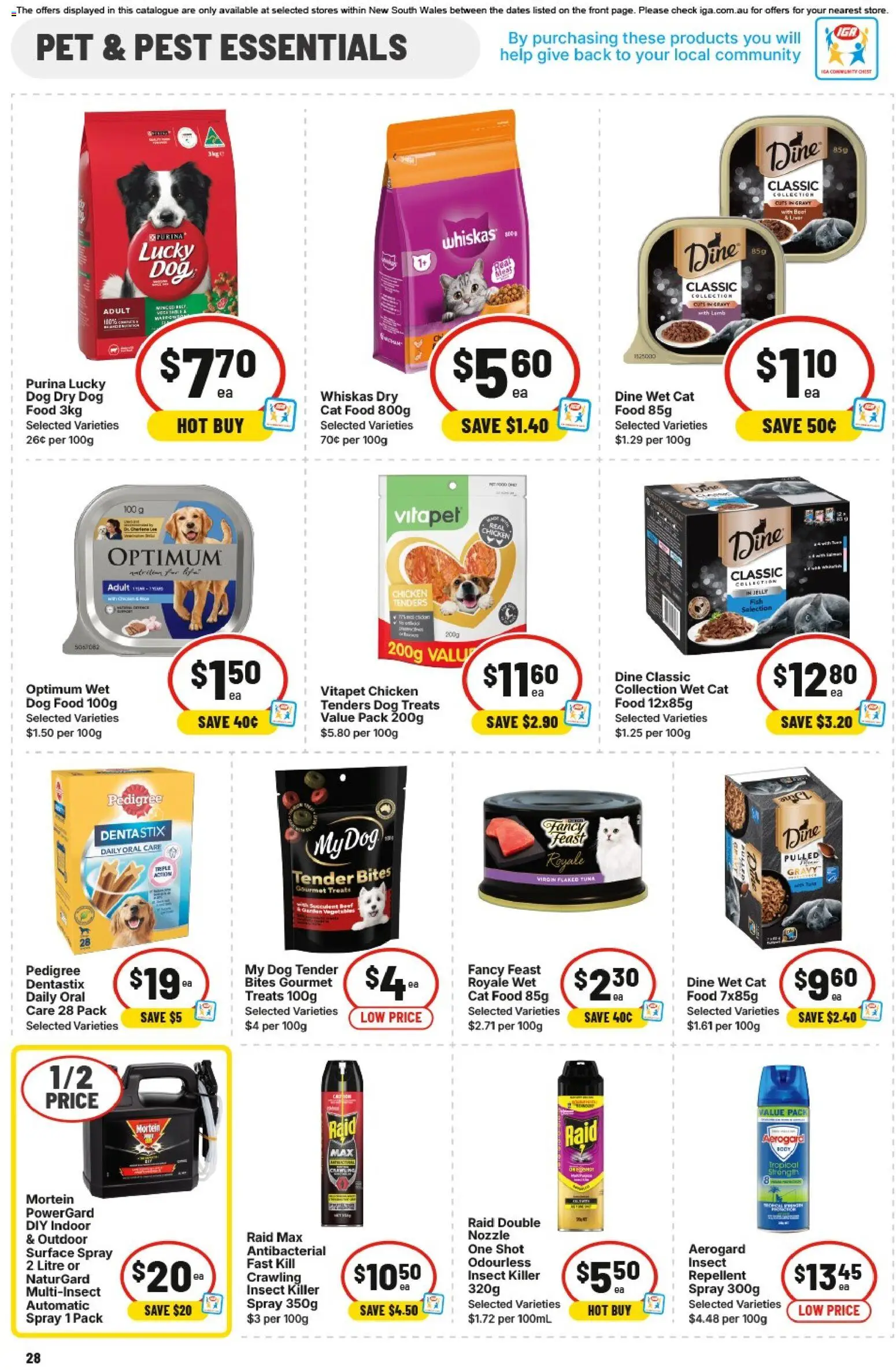 IGA catalogue - valid from 28.01.2026 | Page: 24 | Products: Chicken, Fish, Vegetables, Tuna