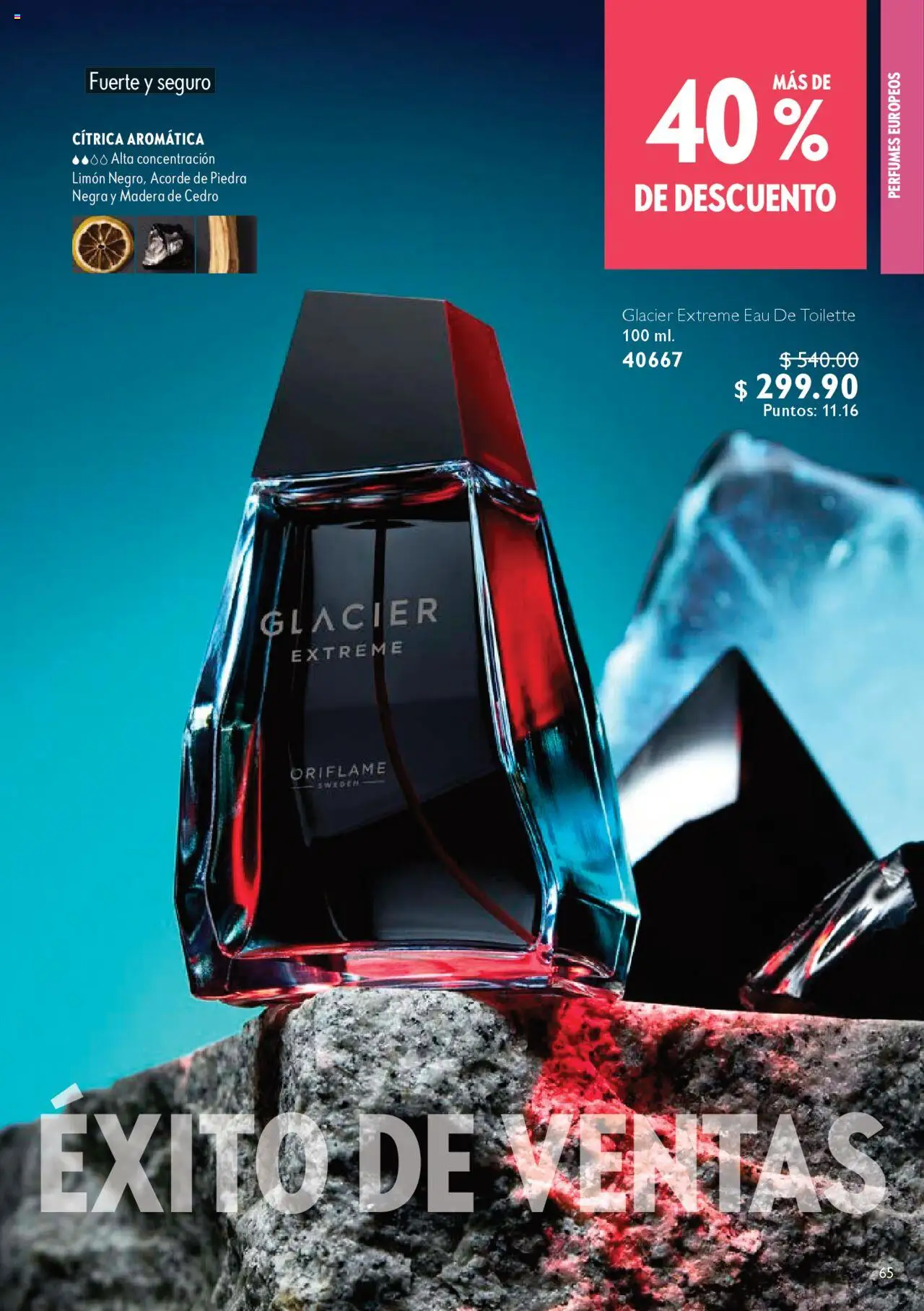 Nuevas ofertas de Oriflame válidas en toda la República Mexicana desde el 04.10.2025. ¡Encuentra las mejores ofertas en Oriflame - Campaña 14 2025! | Página: 65 | Productos: Limón, Eau de toilette
