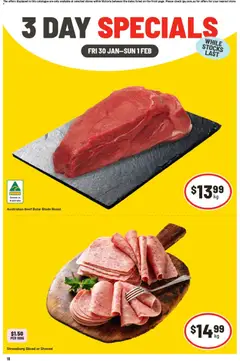 Preview of IGA - 3 Day Specials VIC - valid from 30.01.2026
