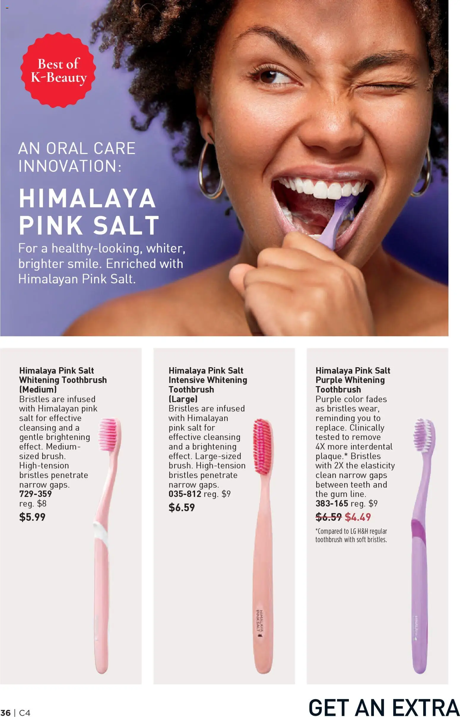 Avon Brochure - valid from 11.02.2026 | Page: 36 | Products: Toothbrush, Salt