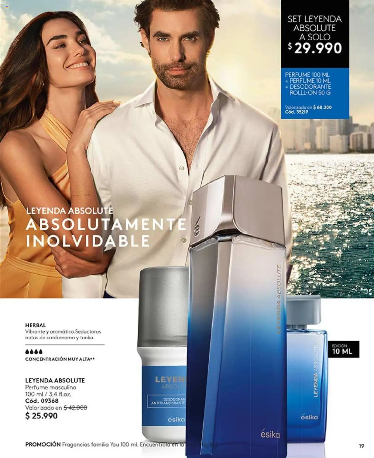 Catálogo Ésika Campaña 14 │ válido desde el 31.08.2025 | Página: 19 | Productos: Perfume, Desodorante, Antitranspirante