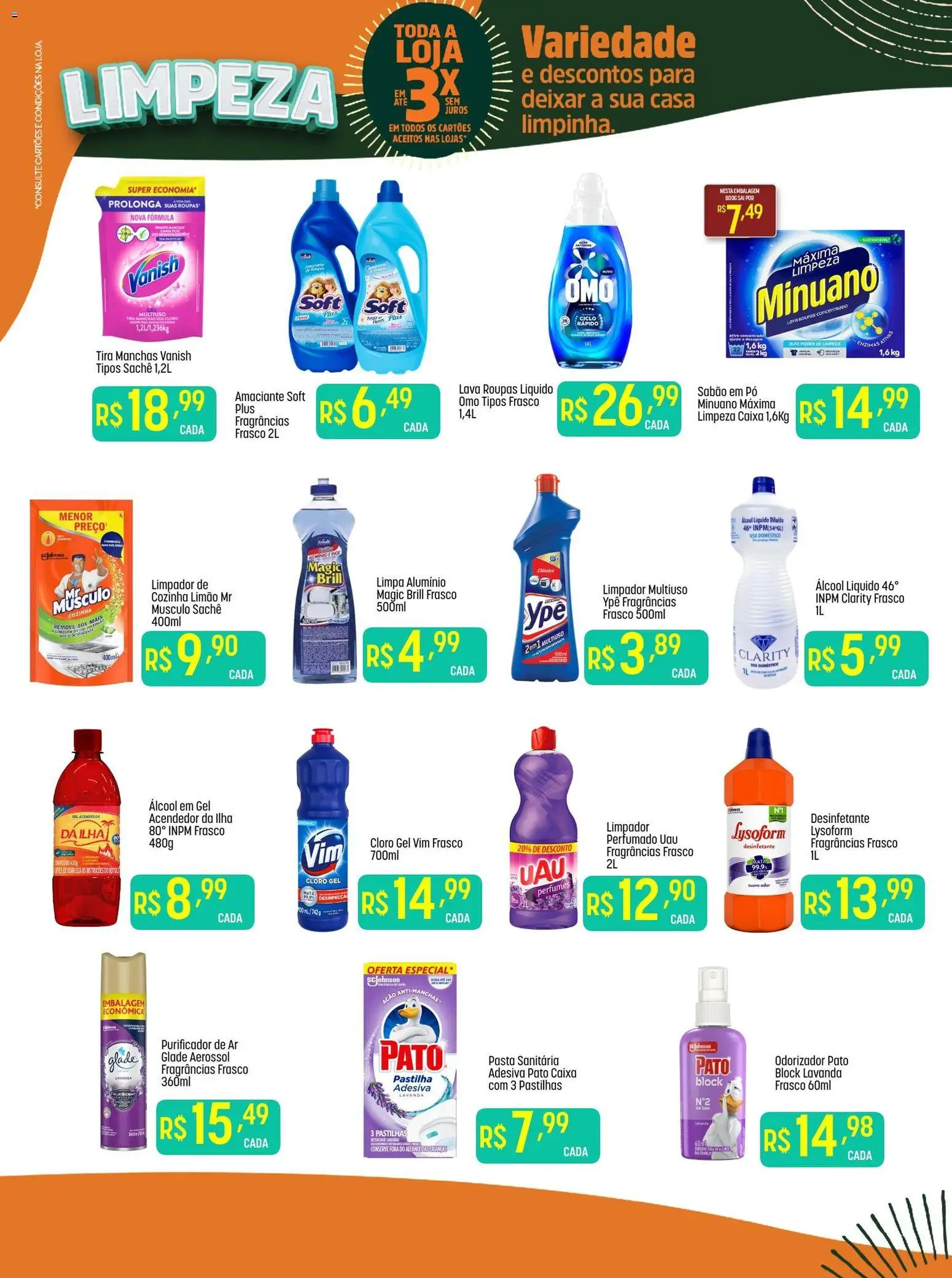 Super Muffato Folheto - válido de 05.11.2025 | Página: 6 | Produtos: Pó, Cloro, Tira manchas, Álcool em gel