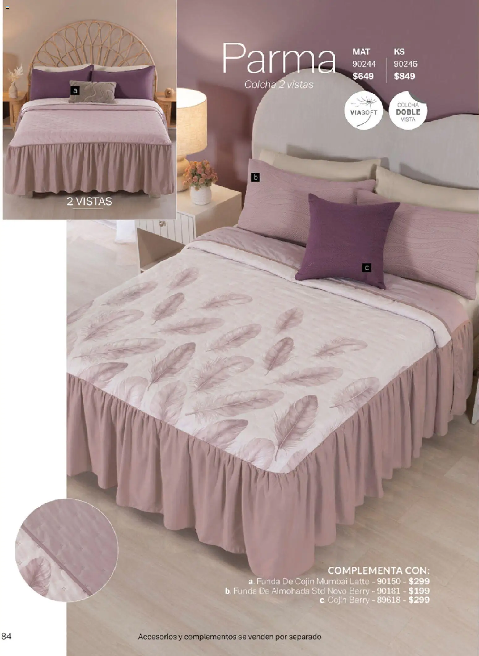 Nuevas ofertas de Vianney válidas en toda la República Mexicana desde el 06.03.2026. ¡Encuentra las mejores ofertas en Vianney catálogo Tu hogar, nuestra pasión! | Página: 86