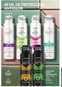 Vista previa Catálogo AVON Campaña 15/2025 válido desde el 23.10.2025 | Página: 147 | Productos: Desodorante, Antitranspirante
