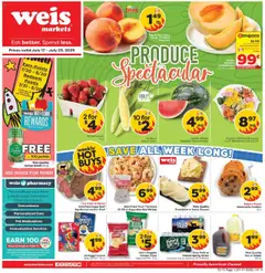 Preview of Weis weekly ads valid from 17.07.2025
