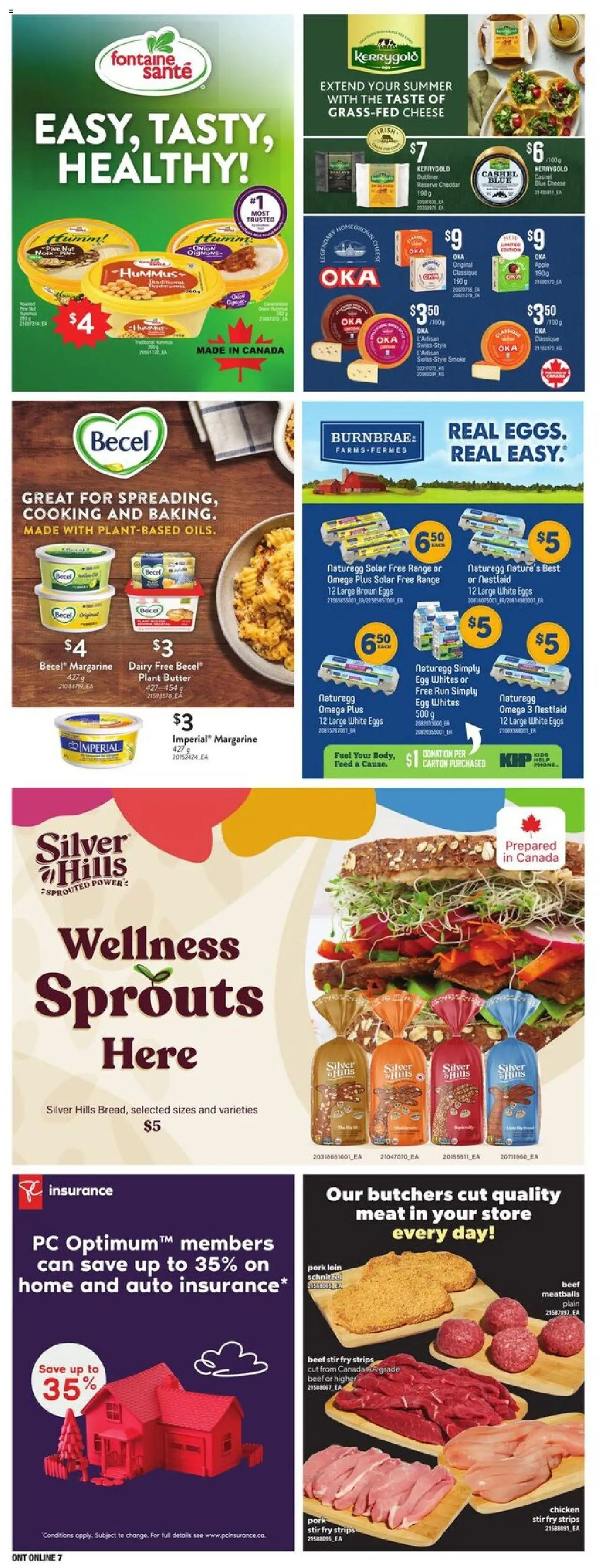 Independent Grocer flyer valid from 18.09.2025 | Page: 18 | Products: Beef, PC, Cheese, Pork