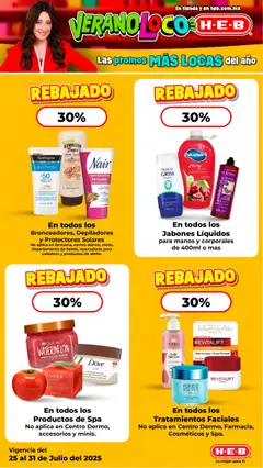 Nuevas ofertas de H-E-B válidas en toda la República Mexicana desde el 25.07.2025. ¡Encuentra las mejores ofertas en H-E-B folleto! | Página: 9