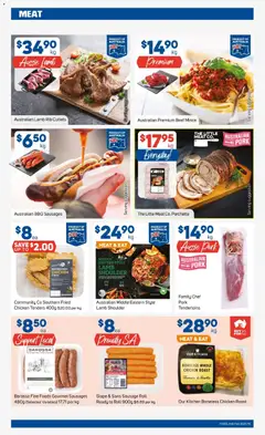 Preview of Foodland Catalogue  - valid from 29.09.2025 | Page: 8 | Products: Pork, Lamb, Meat, Garlic