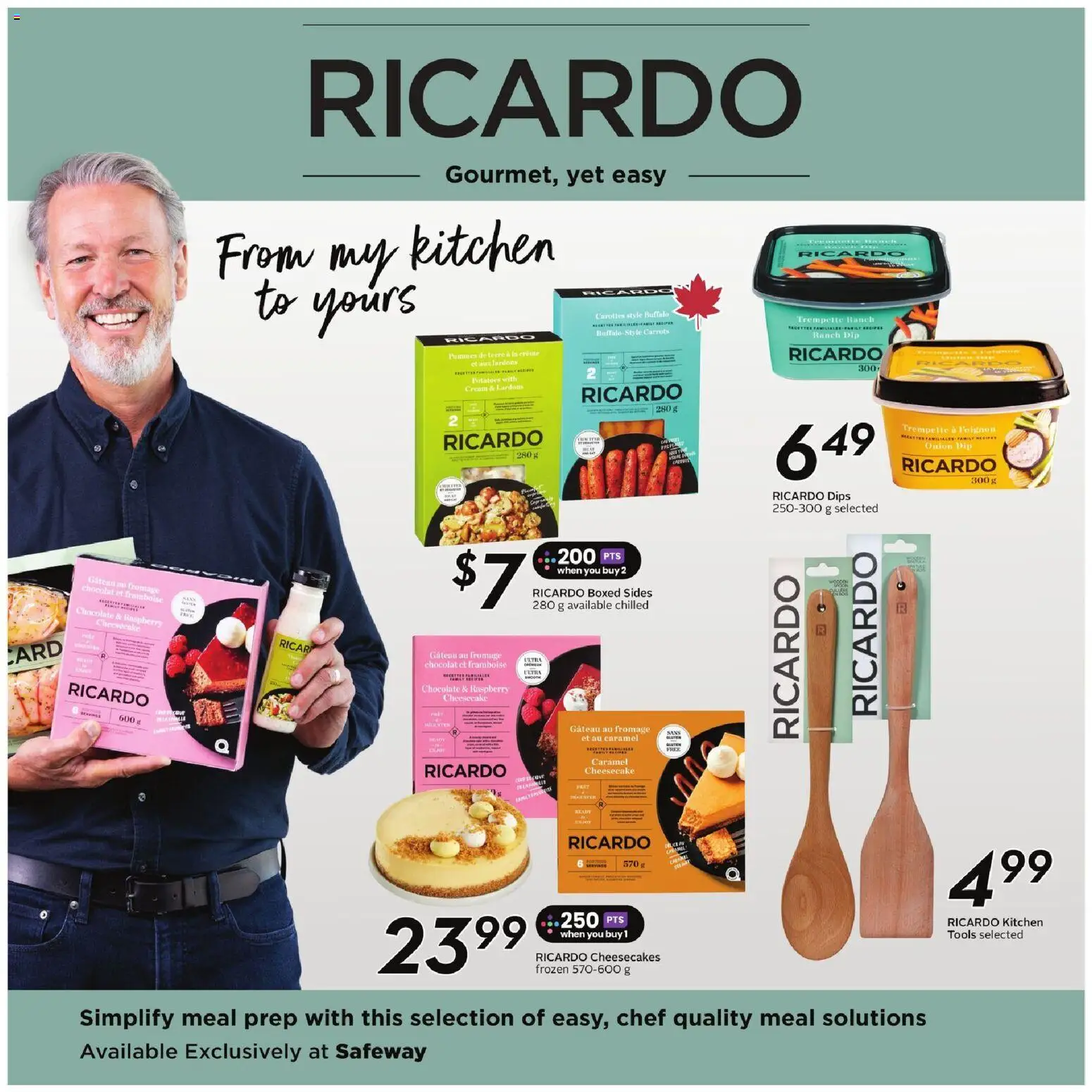 Safeway flyer valid from 15.01.2026 | Page: 14 | Products: Cream, Potatoes, Chocolate