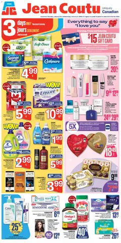 Preview of Jean Coutu weekly flyer from shop Jean Coutu valid from 29.01.2026