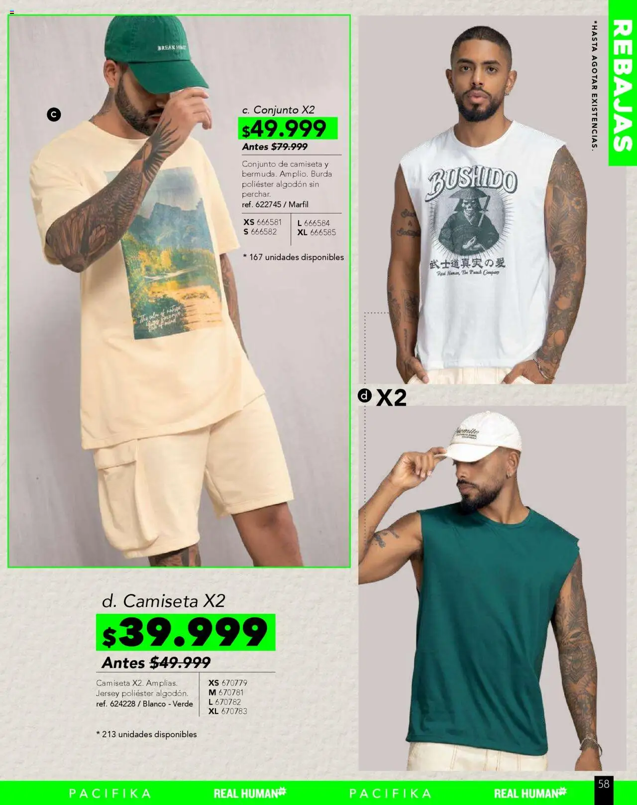 Pacifika revista - valida desde el 01.08.2025 | Página: 254 | Productos: Algodón, Camiseta, Conjunto