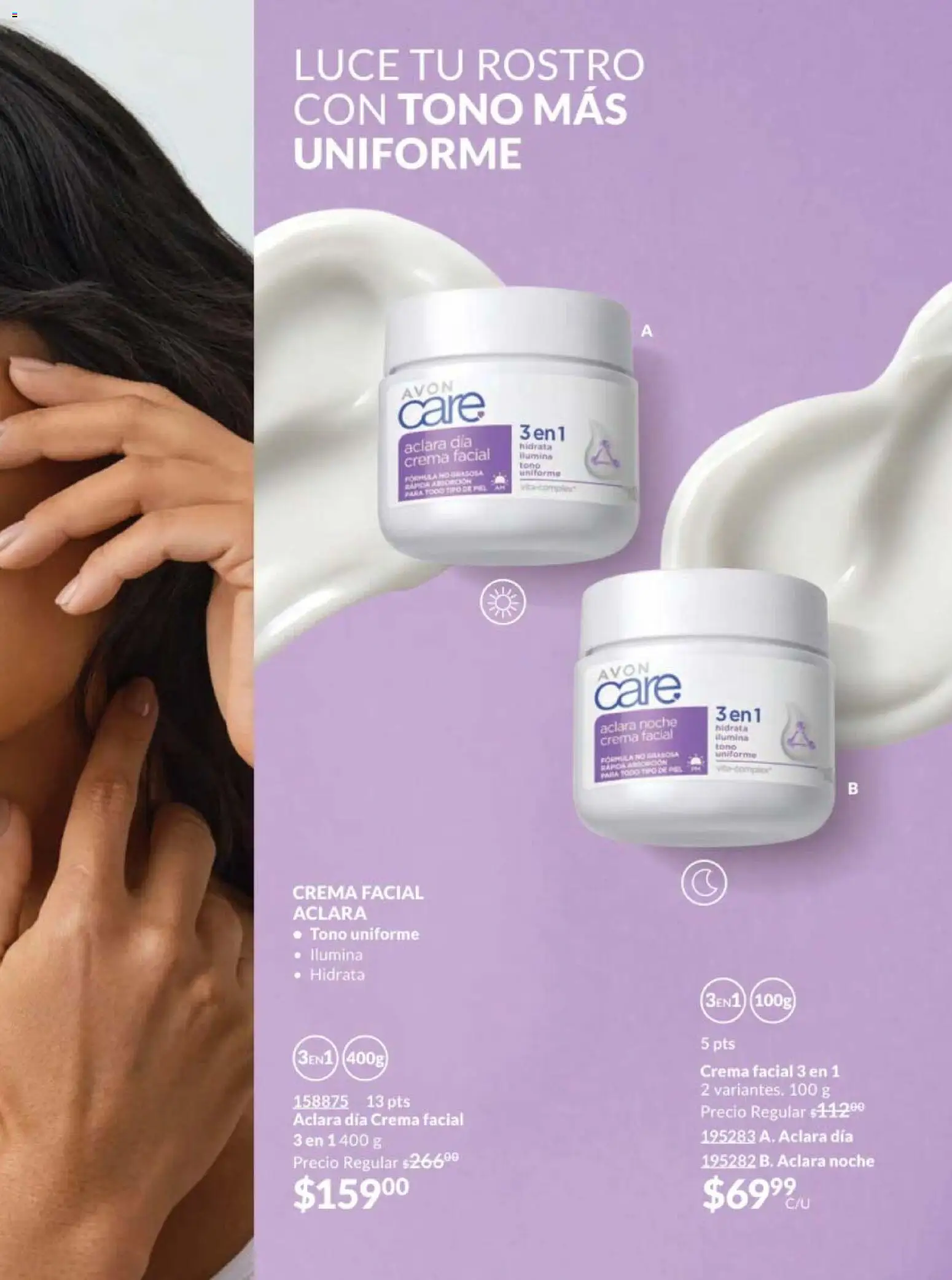 Nuevas ofertas de AVON válidas en toda la República Mexicana desde el 30.01.2026. ¡Encuentra las mejores ofertas en AVON campaña 3 2026! | Página: 157 | Productos: Crema