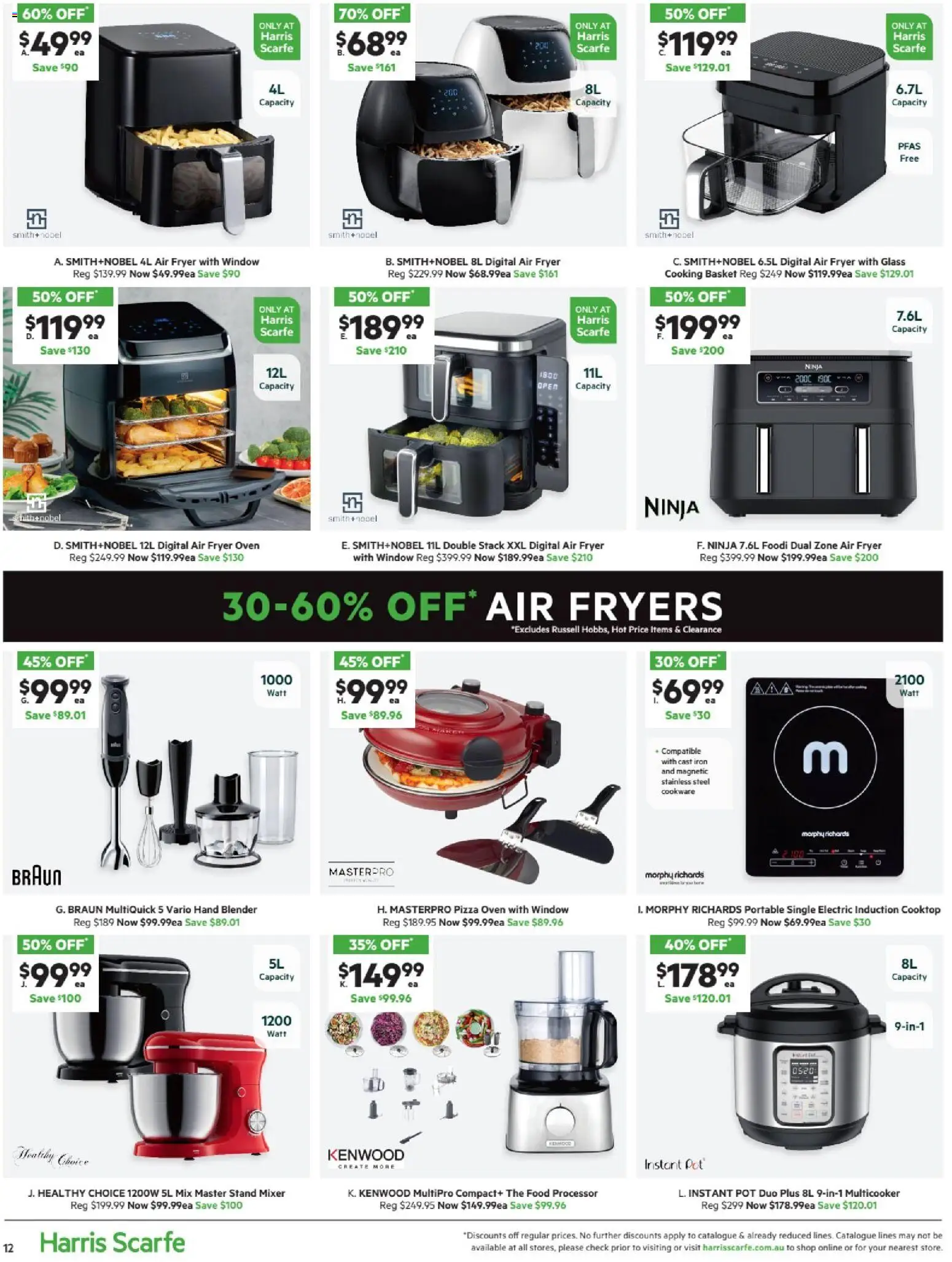Harris Scarfe catalogue - valid from 20.11.2025 | Page: 12 | Products: Pot, Pizza, Cookware, Window
