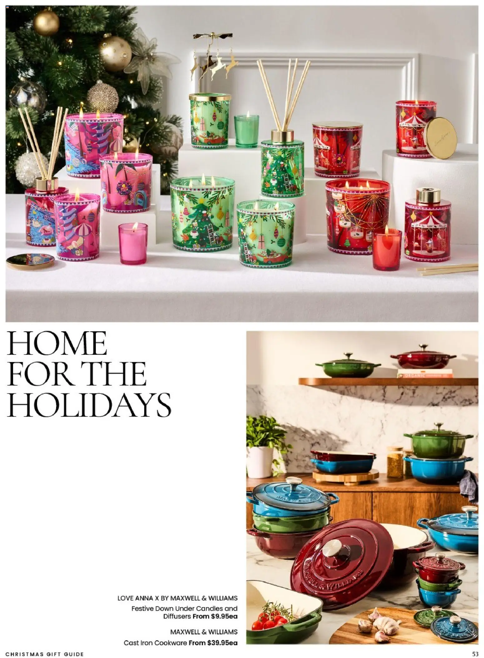 Myer catalogue - valid from 03.11.2025 | Page: 53 | Products: Cookware, Candles, Diffusers, Iron