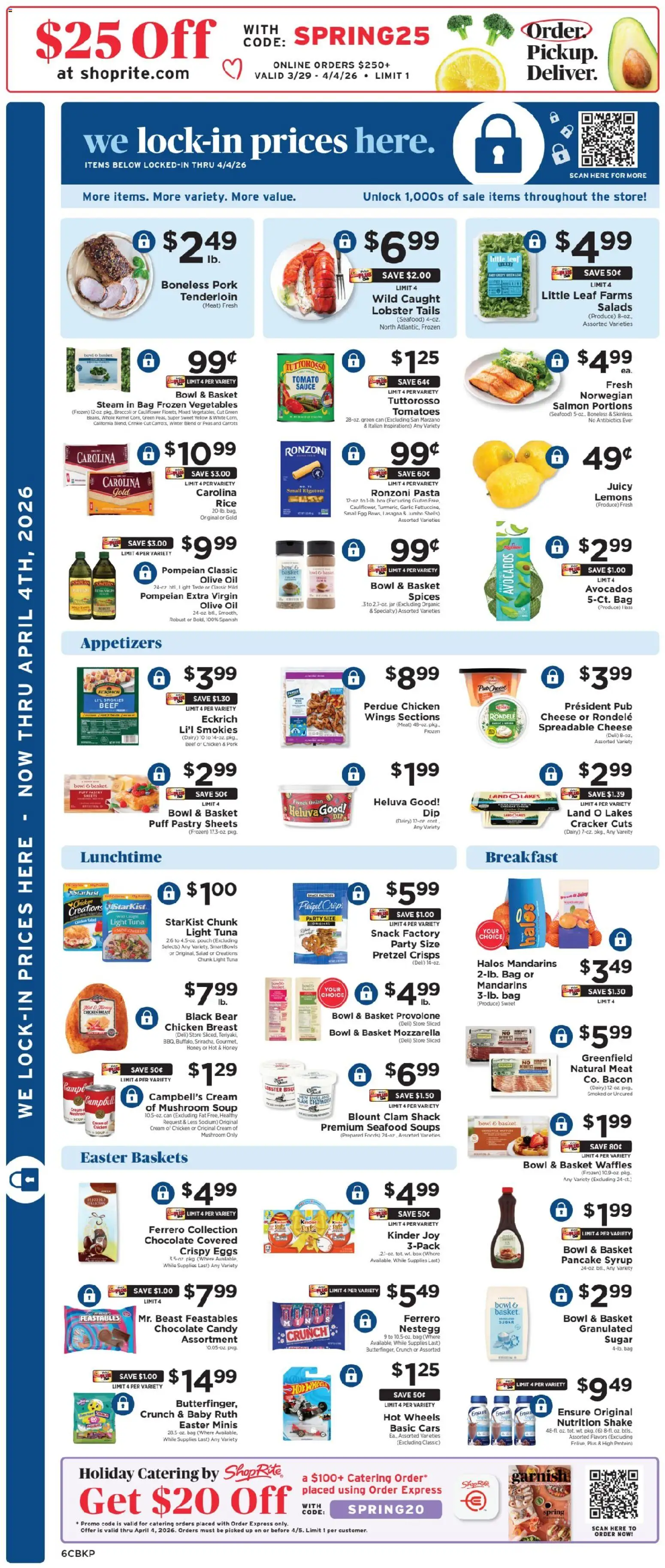 ShopRite Weekly Ad 2 - valid from 26.03.2026 | Page: 9 | Products: Broccoli, Cheese, Bow, Bag