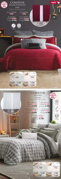 Vista previa de Colchas Concord catálogo, nuevo folleto de la tienda, válido en México a partir del 01.02.2026 | Página: 134