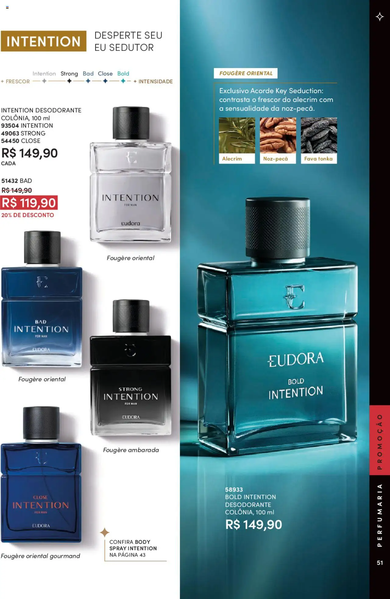 Eudora Folheto - válido de 07.10.2025 | Página: 51 | Produtos: Desodorante, Body