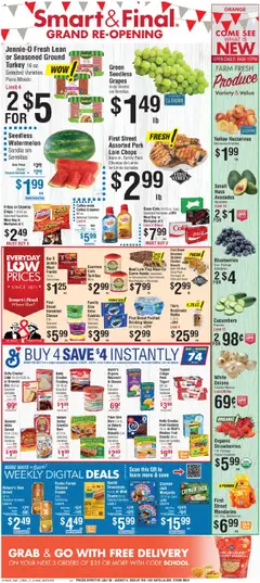 Preview of Smart & Final weekly ads valid from 30.07.2025