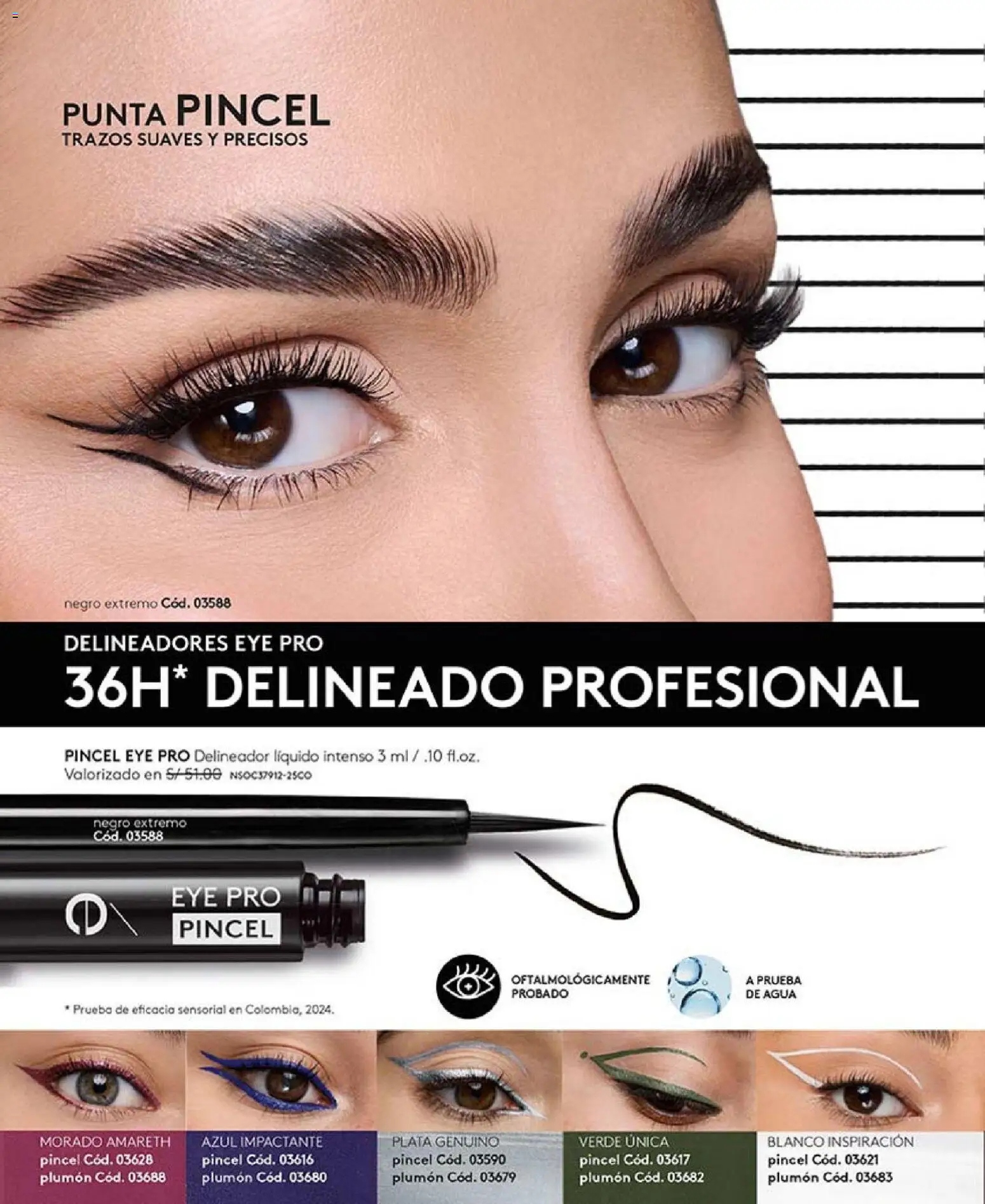 Catálogo Ésika válido desde 18.12.2025 | Página: 46 | Productos: Delineador, Pincel