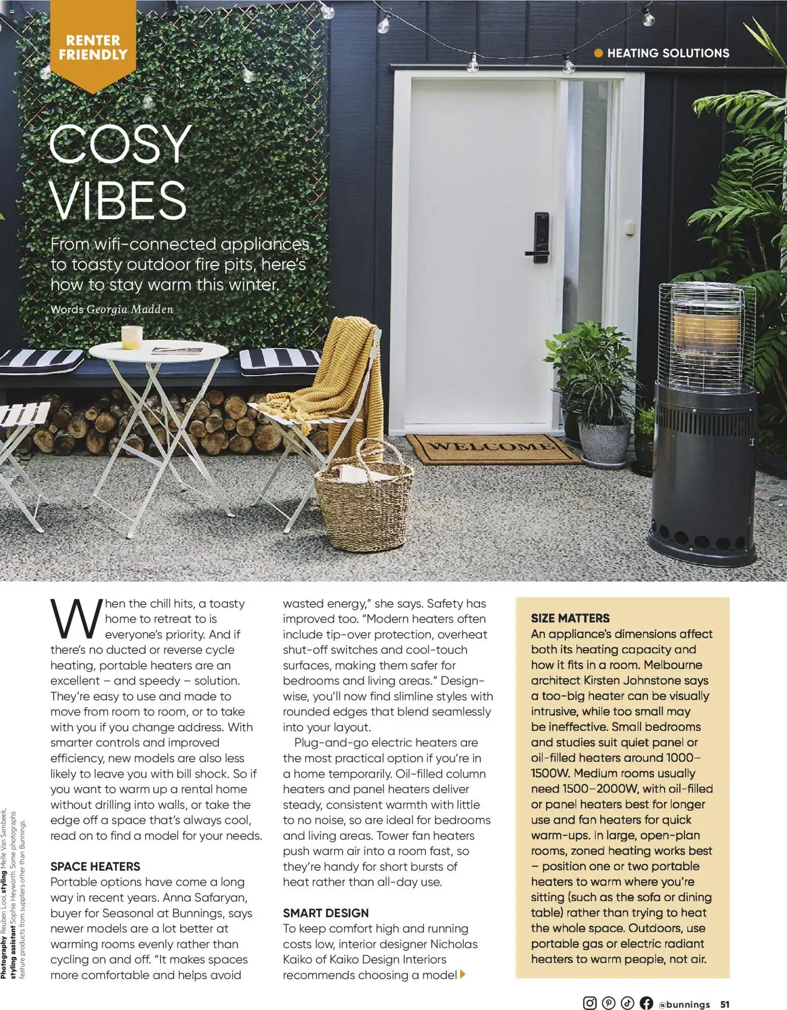 Bunnings Warehouse catalogue - valid from 01.03.2026 | Page: 51 | Products: Sofa, Heater, Portable, Fan