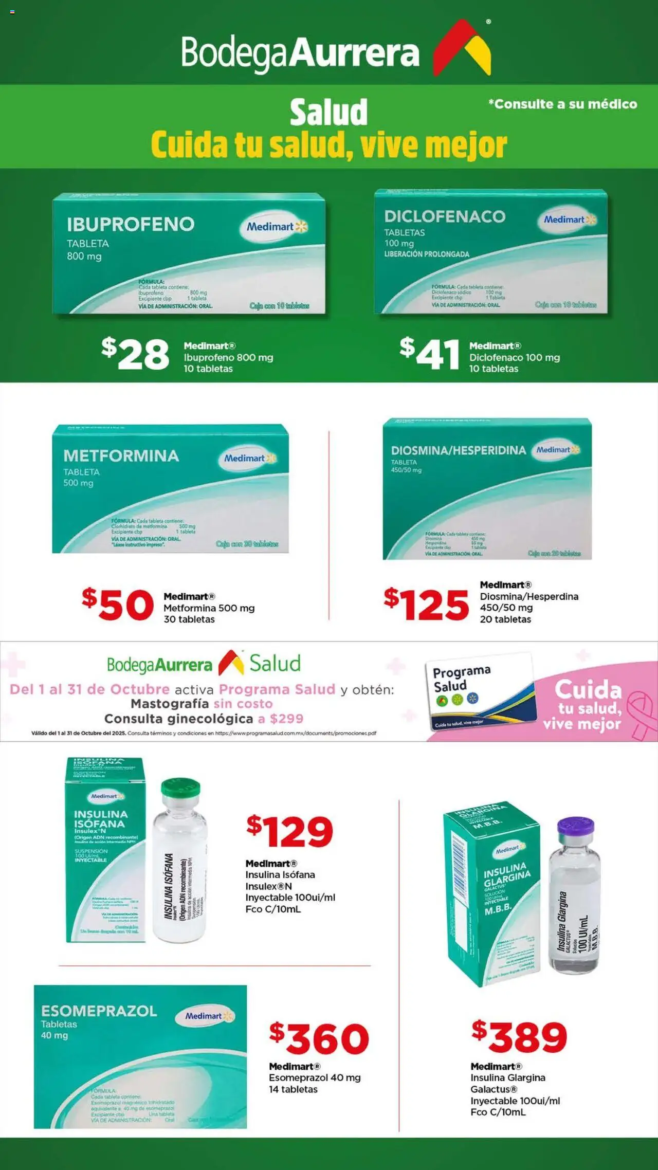 Nuevas ofertas de Bodega Aurrerá válidas en toda la República Mexicana desde el 17.09.2025. ¡Encuentra las mejores ofertas en Bodega Aurrerá - Folleto Tu rutina de las mañanas! | Página: 2 | Productos: Caja, Tableta