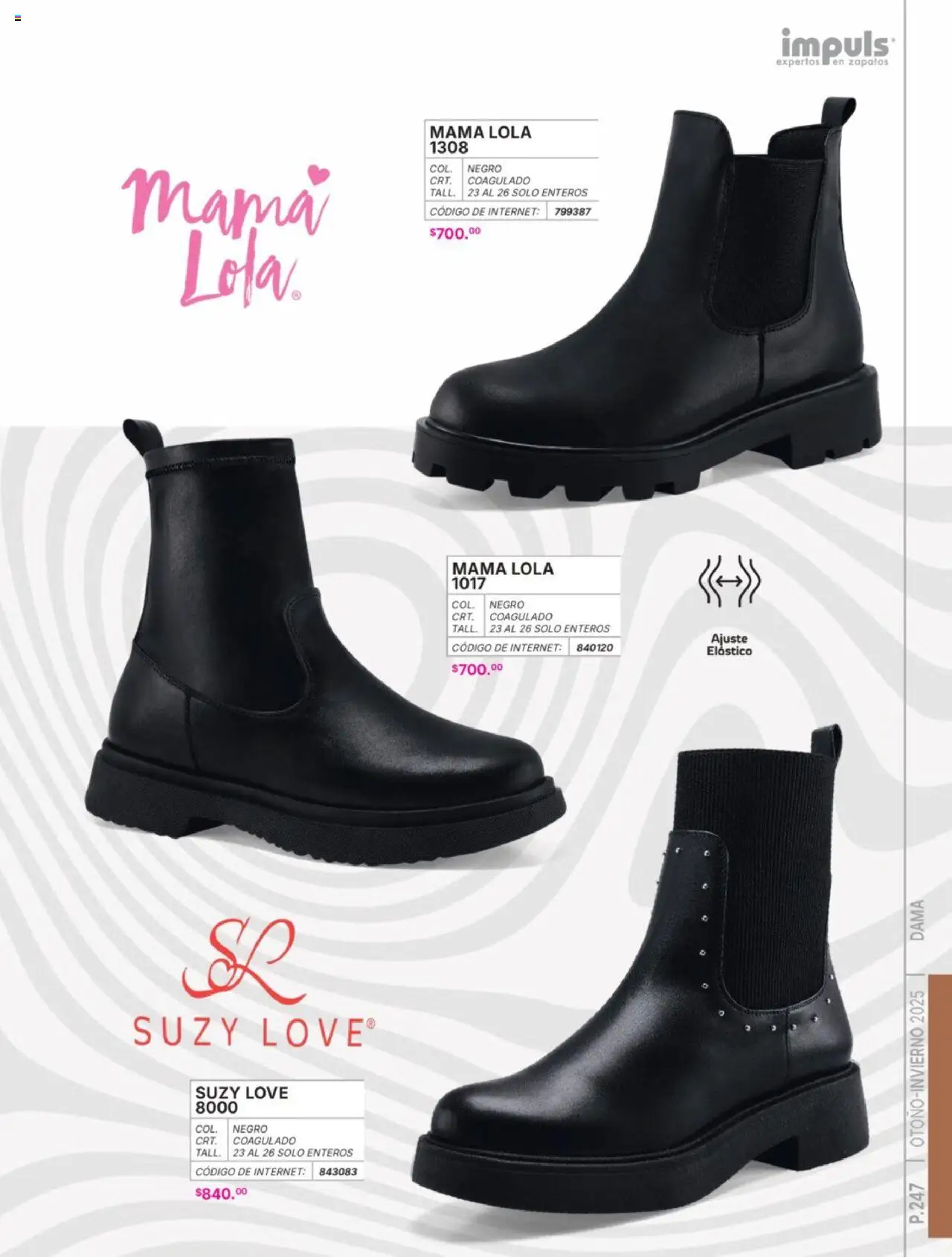 Nuevas ofertas de Impuls válidas en toda la República Mexicana desde el 07.07.2025. ¡Encuentra las mejores ofertas en Impuls catálogo Dama Otoño-Invierno 2025! | Página: 249 | Productos: Zapatos