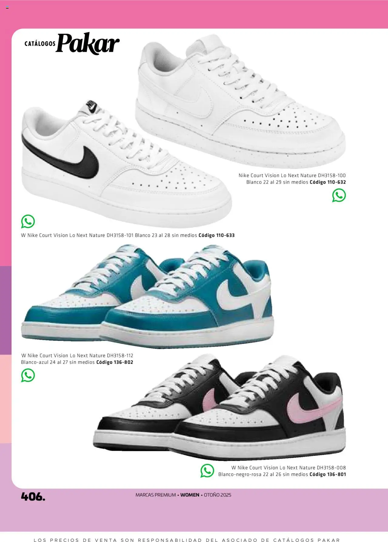 Nuevas ofertas de SC Pakar válidas en toda la República Mexicana desde el 29.08.2025. ¡Encuentra las mejores ofertas en SC Pakar - Catálogo Otoño Women! | Página: 406